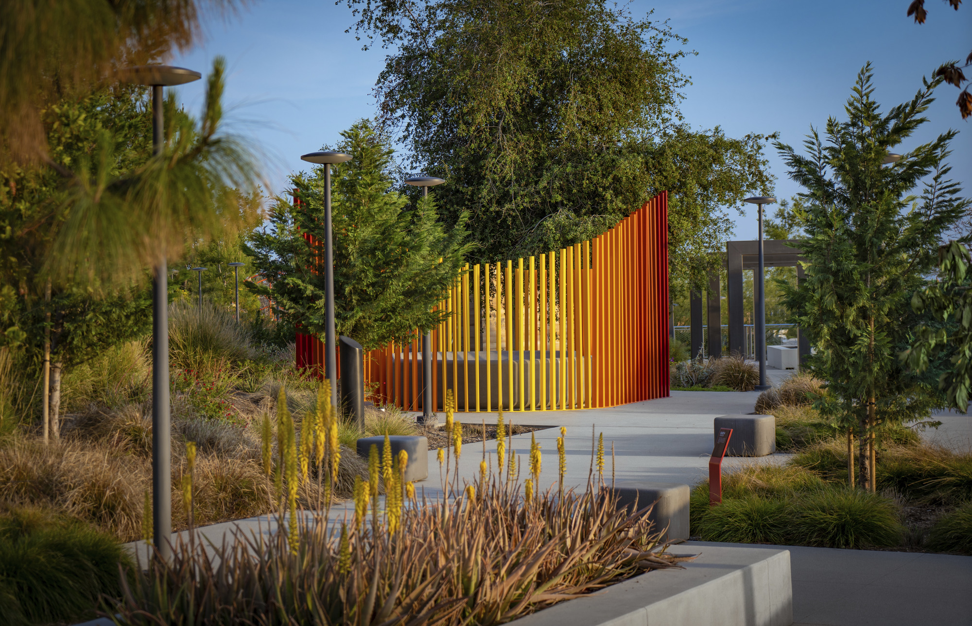 The Sky Garden Sculptural Seating at the Orange County Great Park Honored with a SIT Furniture Design Award