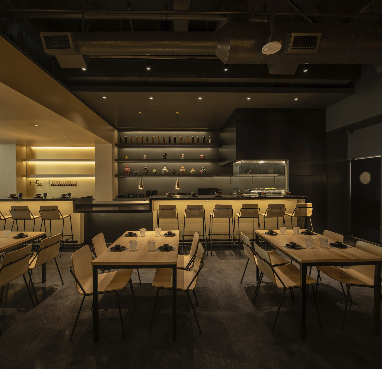 Restaurant Architects Hatch Japanese Grill, Los Angeles RDC
