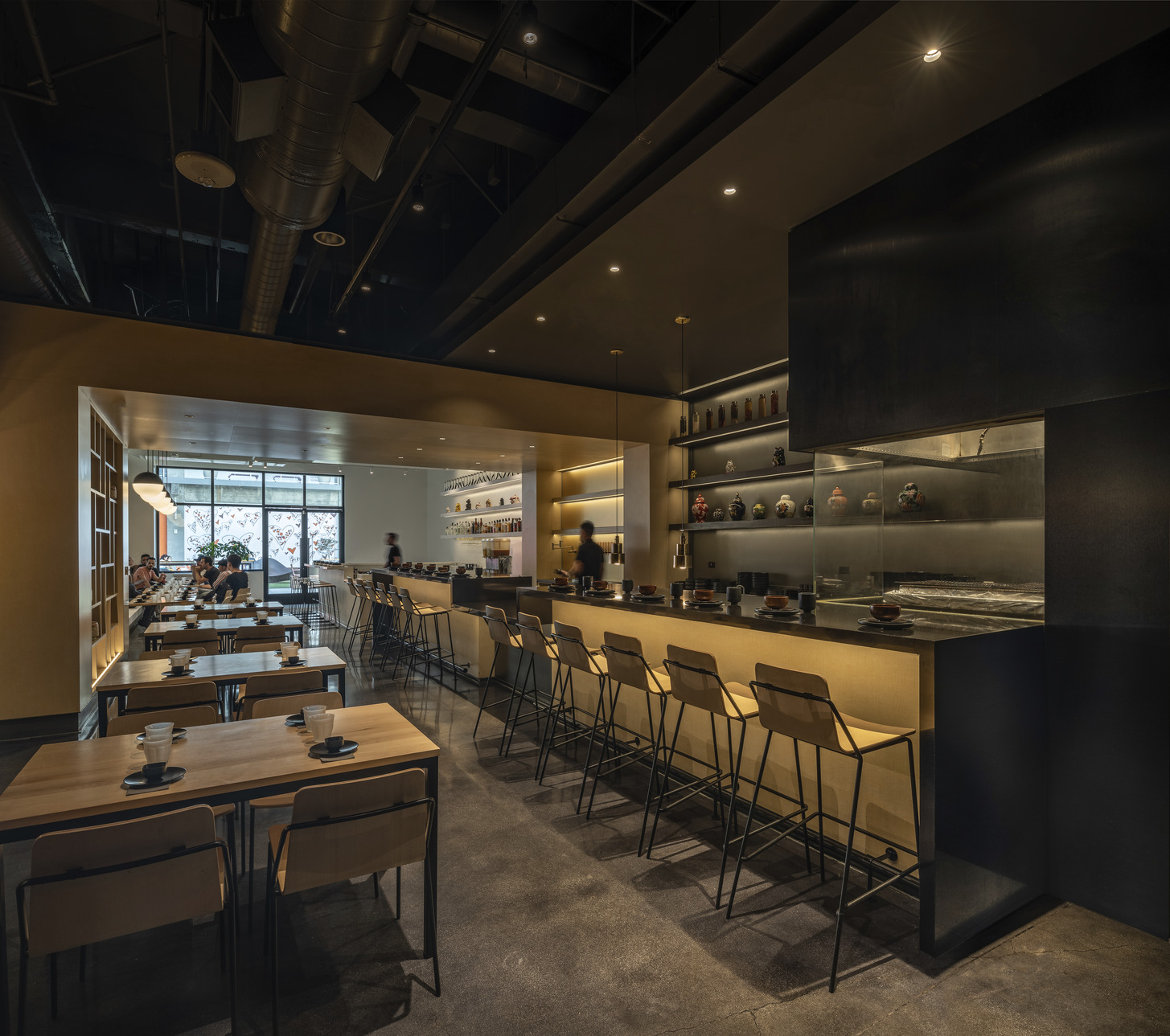 Restaurant Architects Hatch Japanese Grill, Los Angeles RDC