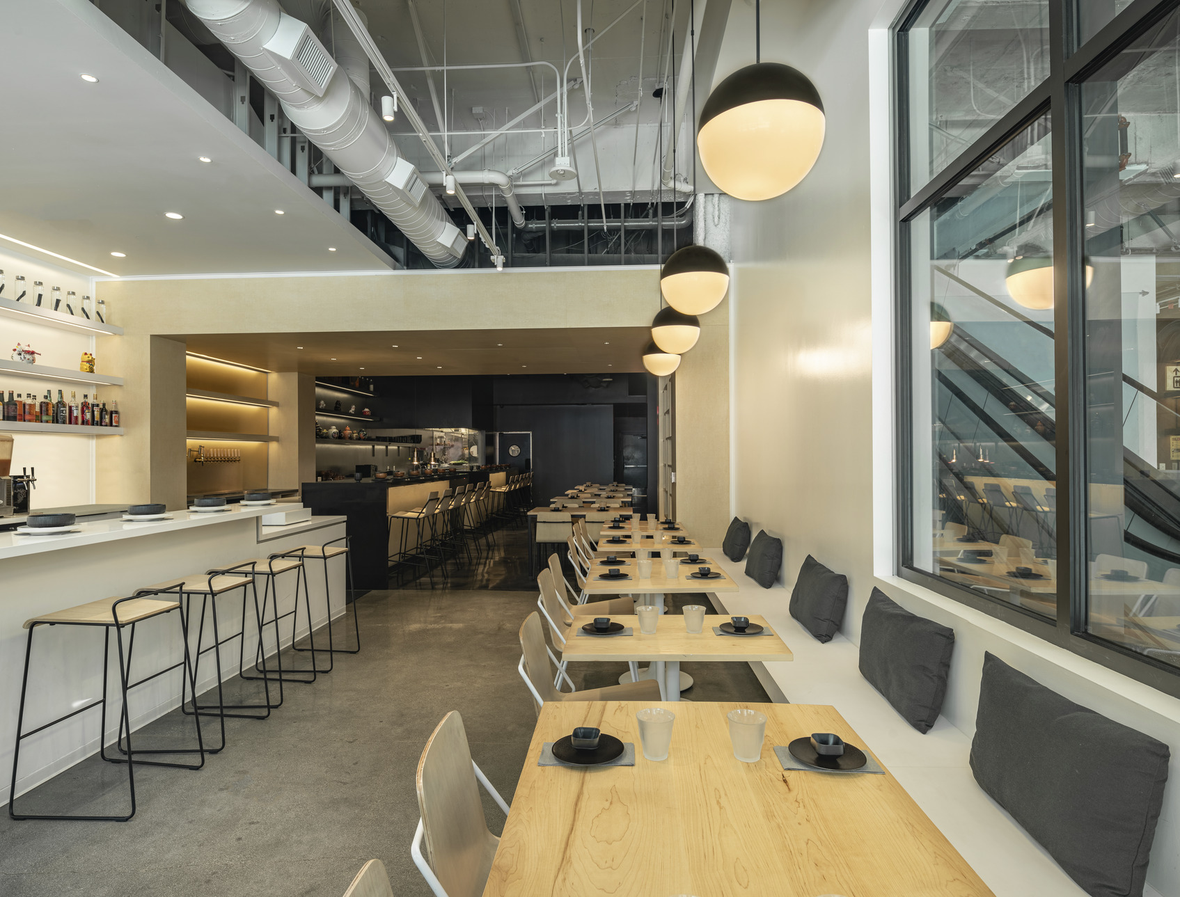 Restaurant Architects Hatch Japanese Grill, Los Angeles RDC